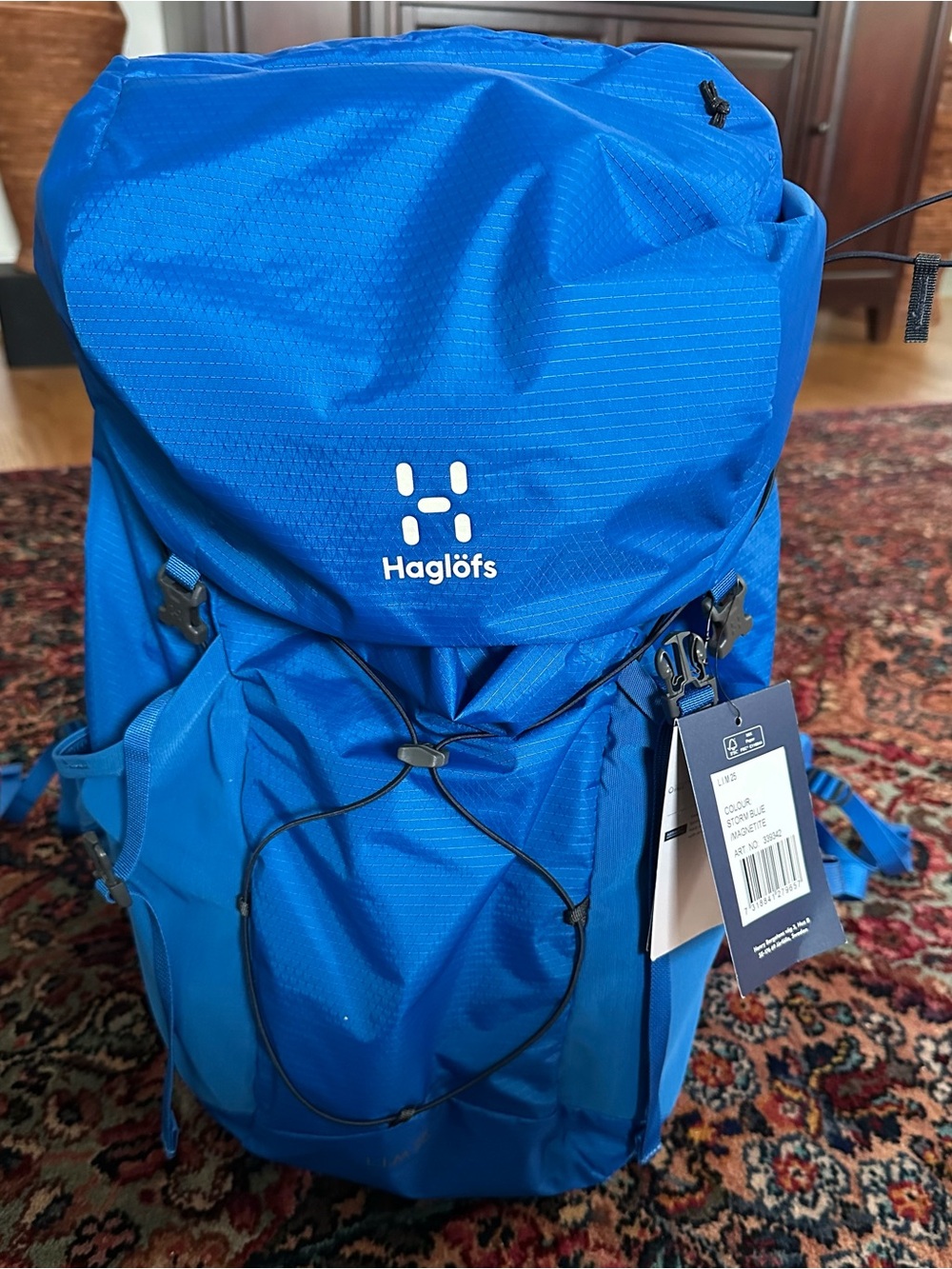 Haglöfs Blue Lightweight 25L Backpack NEW